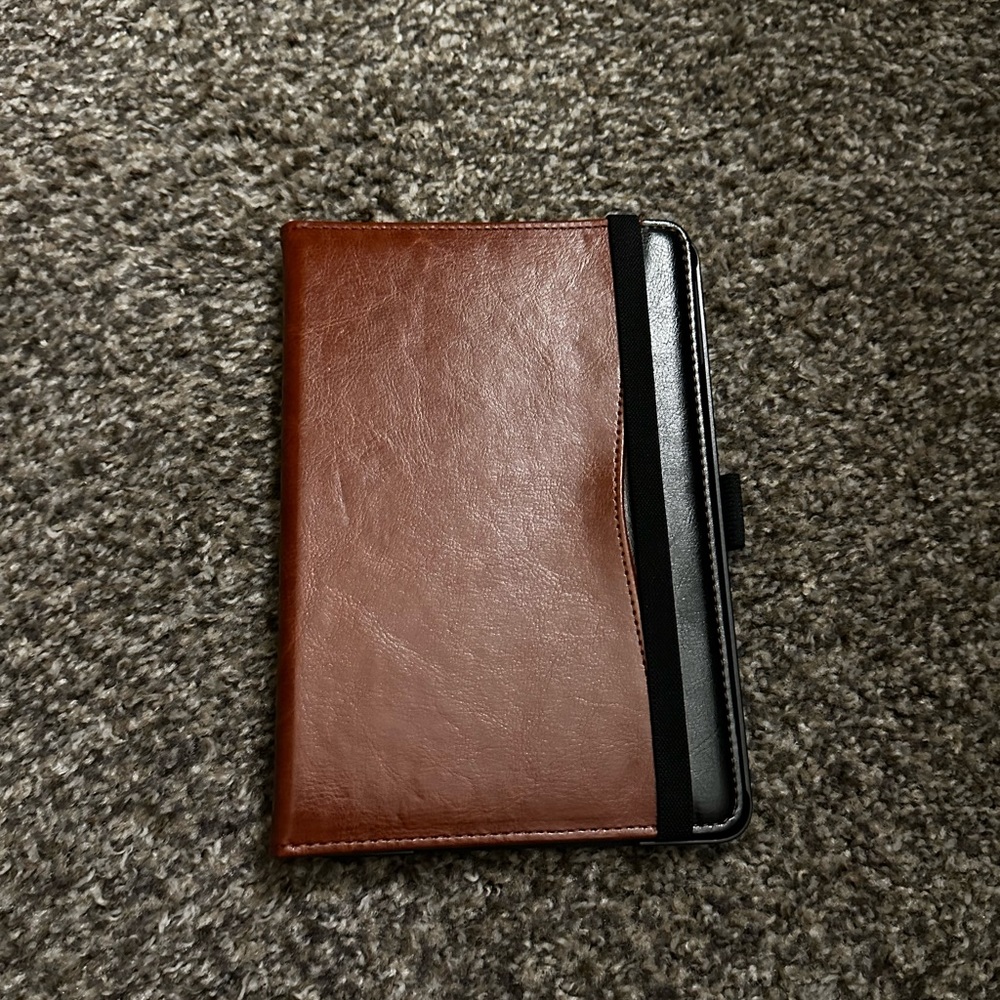Brown & Black iPad Mini Case (Generation 4 & 5)